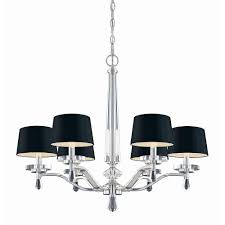 Hampton Bay Elora 6 Light Chrome Chandelier 20292 027 The Home Depot