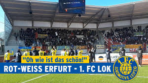 Big derby in 5th division! Rot WeiÃŸ Erfurt Lokomotive Leipzig 09 03 2019