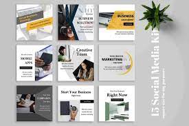 Social media templates are available with premium and business brand kit packages. 50 Best Social Media Kit Templates Graphics 2021 Design Shack