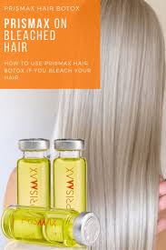I have long bleach blonde hair. How To Use Prismax Hair Botox On Bleached Hair Prismax Cosmetics