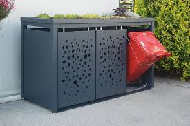 Mullbehalterschrank Styleout Tomo Mulltonnenbox Abfalltonne Fahrradgarage