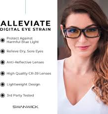 Amazon.com: Swanwick Lentes Fitover con bloqueo de luz azul para mujeres y  hombres, antifatiga ocular para computadora, juegos, televisión, pantalla  de teléfono (negro, grande) : Salud y Hogar