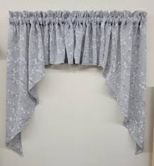 Buy valances and get the best deals at the lowest prices on ebay! Home Living Curtains Window Treatments Spa Blue Embroidery Window Valance Curtain Embroidery Valances Double Layer Valance With Fabric Covered Buttons Window Treatments Brown