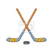 We print the highest quality hockey cartoons stickers on the internet. Hockey Sticks Und Puck Symbol In Cartoon Stil Isoliert Auf Weissem Fototapete Fototapeten Eishockey Meisterschaft Eislaufen Myloview De
