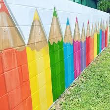 School Corridor Wall Painting Ideas Https Cstu Io Abe9bf Beautiful Art Beautiful Drawing Beautiful Illustration School Wall Art School Murals School Painting