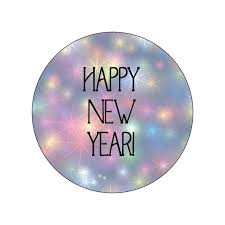 The best stickers for happy new year. Bright Stars New Year Themed Stickers Flexi Labels