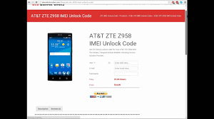 So unlock your phone today & use any gsm . How To Unlock At T Zte Z958 For Free Via Free At T Zte Z958 Unlock Code Youtube