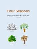 Discover these 4 seasons coloring pages. Tree Seasons Coloring Page Worksheets Teaching Resources Tpt