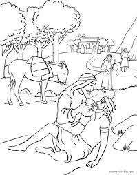 Parable Of The Good Samaritan Coloring Page The Good Samaritan Coloring Page Paginas De Colorir Da Biblia Desenhos Biblicos Infantil Biblia Para Criancas