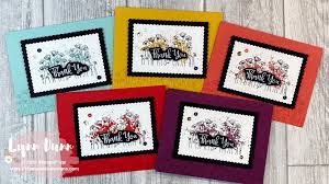 Darling donkeys stamp set oh so ombre designer. Monochromatic Card Ideas Stampin Up Painted Poppies Lynn Dunn