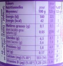Taillefine Aux Fruits 0 Mg 0 Sucres Ajoutes Cerise Danone 500 G 4 X 125 G