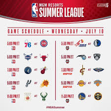 Nba Summer League On Instagram Day 6 Nbasummer Nba League League Gaming