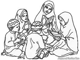 Mewarnai gambar islami juga dapat mengenalkan anak anak bacaan lafaz allah atau juga kaligrafi sehingga anak anak akan lebih cepat hafal. 30 Gambar Kartun Anak Muslim Untuk Diwarnai Gambar Kartun Hd