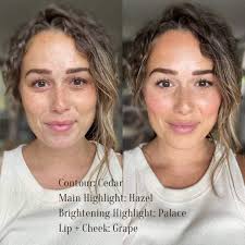 Simplified makeup routine with seint beauty