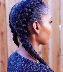 Nourrissez bien vos cheveux en amont. Tresses Africaines 11 Photos Qui Vous Donneront Envie D Adopter Cette Coiffure Deux Tresses Africaines Tresses Africaines Deux Tresses