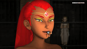 The Legend Of Zelda Gerudo Girl Giantess Vore Animation Art Girl Ebony Girl