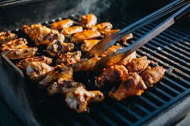 Place wings in a single layer on the grill and close the lid. The Best Grilled Chicken Wings Recipe Juicy Flavorful 3 Ingredients