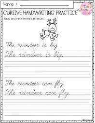 Christmas Cursive Handwriting Practice Cursive Handwriting Practice Cursive Handwriting Worksheets Writing Practice Worksheets