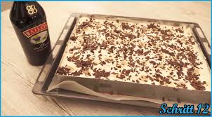 Innenseite von 4 gläsern bespritzen, ca. á… Baileys Kuchen Zum Selber Machen Video