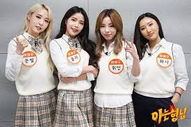 They've even brought a  . Mamamoo On Knowing Brothers Shared By íœ˜ì¸