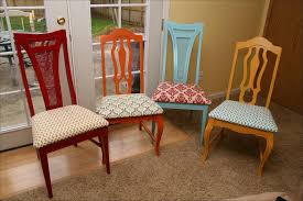 When we bought the dark table we had light gray carpet but after we installed wood floors last fall it was just too dark in the dining room with dark floors and dark furniture. Best Fabric For Reupholstering Dining Room Chairs Reupholster Dining Room Chairs Dining Room Chair Cushions Dining Room Chairs