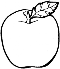 Apple 2 Coloring Page Super Coloring Apple Coloring Pages Fruit Coloring Pages Apple Clip Art
