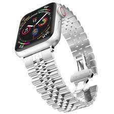 Se vår utbud nedan av billiga apple watch armband med premiumkänsla och kvalitet. Apple Watch Jubilee Armband Silber Gliederarmband Edelstahl Luxus 44 42 40 38mm Phelx Com