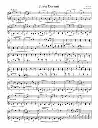 Free Piano Sheet Music Sweet Dreams Op 39 No 21 Tchaikovsky Enjoy 1 Page Version Sheet Music Piano Sheet Music Piano Sheet Music Free