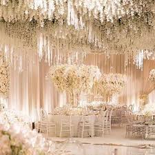 Fairytale Wedding Reception Decoration Ideas With Flowers Weddingreception Wedding Decorations Extravagant Wedding Wedding