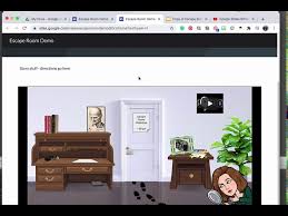 Don't get distracted by the sights, sounds and even smells. Using Google Sites To Share A Digital Slides Escape Room Youtube
