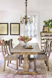 The extra 2′ or so that extends beyond each side of the table helps avoid chairs going off the rug when pushed back. People Can T Decide Whether Rugs Belong In The Dining Room Or Not