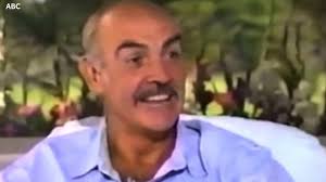 Barbara Walters questions Sean Connery over remarks about hitting women