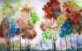 Watercolor Wallpapers Hd Pictures Watercolor Paintings Tree Painting Watercolor Trees