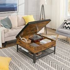 Square darian coffee table with storage. Ottoman Coffee Table Coffee Table Vasagle By Songmics Storage Ottoman Coffee Table Coffee Table Ottoman Coffee Table