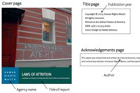How To Cite A Report In Apa Easybib Citations