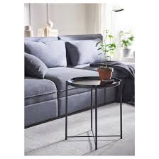 Gladom Tray Table Black 17 1 2x20 5 8 Ikea In 2020 Tray Table Coffee Table Table Frame
