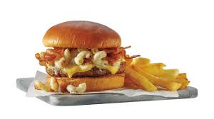 Season with 1 tablespoon salt, a pinch of nutmeg, and black pepper to taste. Bacon Mac N Cheese Burger Friendly S