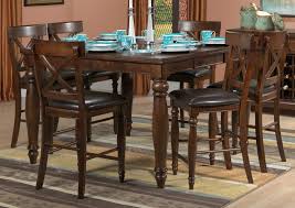 kingstown 7 piece pub height dining