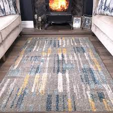 New fields to explore under grey skies. Soft Grey Blue Gold Dashes Rug Bombay Kukoon Rugs Official Online Store
