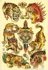 Maybe you would like to learn more about one of these? Sailor Jerry Tiger Head Tattoo Tattoo Ideas On Pinterest Ships Traditional Tiger Tattoo Traditional Tattoo Flash Tiger Tattoo Design