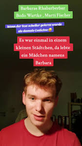 Barbaras Rhabarberbar Songtext