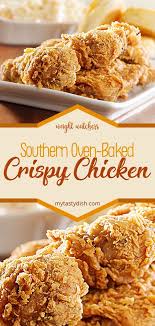 Bisquick Oven Baked Chicken Strips Southern Oven Baked Crispy Chicken Crispy Chicken Recipes Baked Chicken Recipes Oven Chicken Recipes