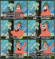 No weenies allowed (spongebob edited) olbar sederasa. Weenie Hut Junior 9gag