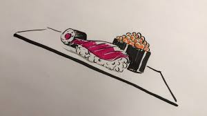 Comment Dessiner L Art Du Sushi La Lecon De Dessin De Franckie Alarcon Youtube Comment Dessiner Art L Art Du Sushi