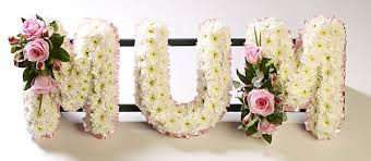 Most flower shops will understand when one mentions the flowers are for a. Funeral Lettering Vandella Flowers