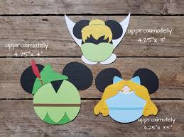 Disney Peter Pan Themed Scrapbooking Embellishments Or Window Etsy In 2021 Disney Scrapbook Mickey Craft Disney Window Decoration