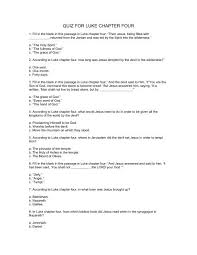 Displaying 162 questions associated with treatment. Quiz For Luke Chapter Four