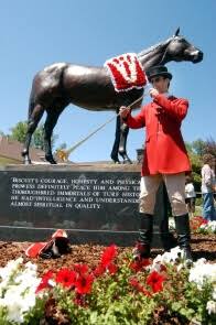 SEABISCUIT STATUE OFFICIALLY UNVEILED – Seabiscuit Heritage Foundation