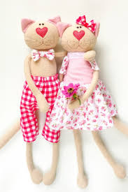 Handmade Cat Doll Textile Doll Rag Doll Heirloom Doll Interior Doll Cloth Doll Gift For Girl Textile Doll Cat Doll Homemade Dolls