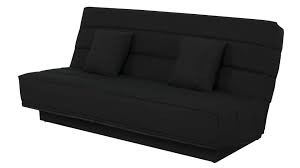 Banquette Clic Clac Monica 2 Coloris Noir Banquette Linge De Lit Et Coffre De Rangement